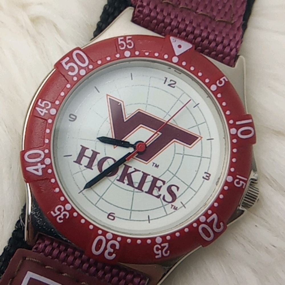 Virginia tech hokies team sports wrist watch